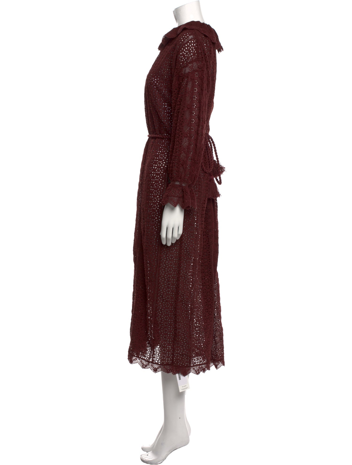 DÔEN Mock Neck Long Dress